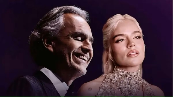 Andrea Bocelli y Karol G sorprenden con dueto en &#039;Vivo por ella&#039;