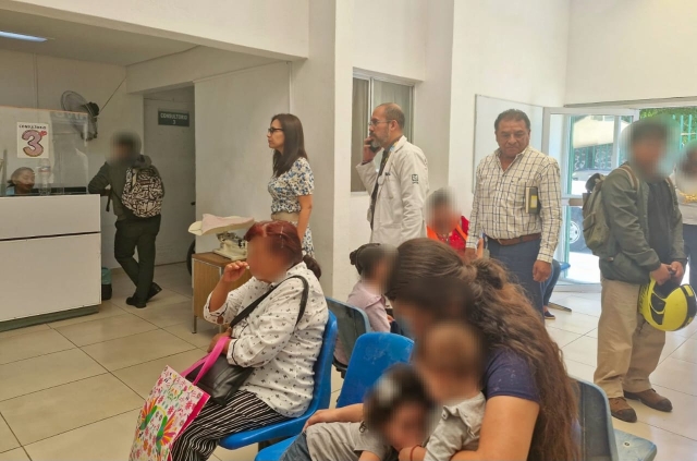 Recorre titular del IMSS en Morelos UMF en Emiliano Zapata y en Temixco