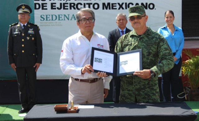 Replican cancelación de estampilla postal por los &#039;110 años del Ejército Mexicano&#039;