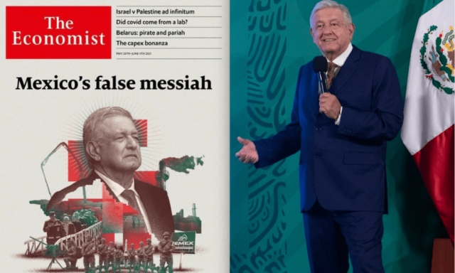 &quot;Majadera, muy grosera y mentirosa&quot; portada de The Economist.