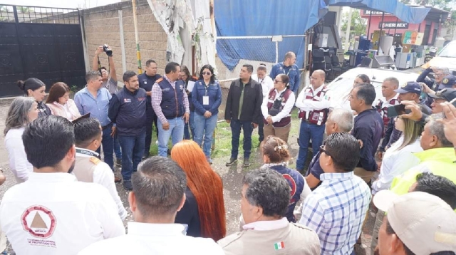 Autoridades de municipios de ambas entidades se sumaron a los recorridos.