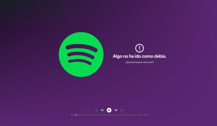 Spotify presenta fallas a nivel global