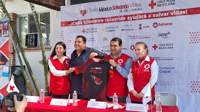 Anuncia Cruz Roja Mexicana quinta edición de la carrera &#039;Todo México salvando vidas&#039;