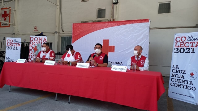 Inicia Colecta Nacional 2021 de Cruz Roja Mexicana