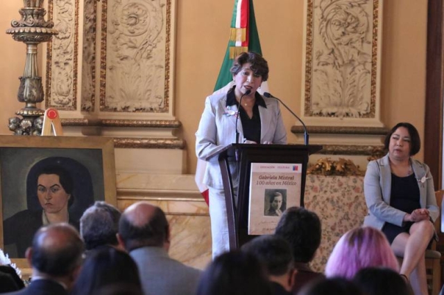 Delfina Gómez acepta ‘nominación’ para gubernatura del Edomex