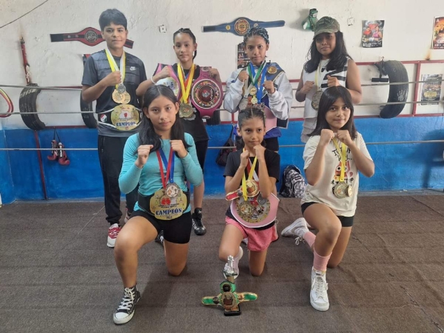 Team Quick es semillero de boxeo femenil y está participando en la XIV edición del Torneo Puños Rosas, en la alcaldía Gustavo Madero.