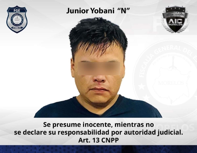 Capturan a joven acusado de homicidio