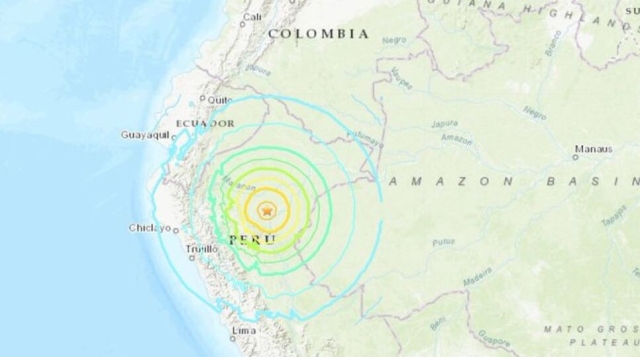 Sismo magnitud 6.8 sacude a Perú; se sintió al sur de Ecuador