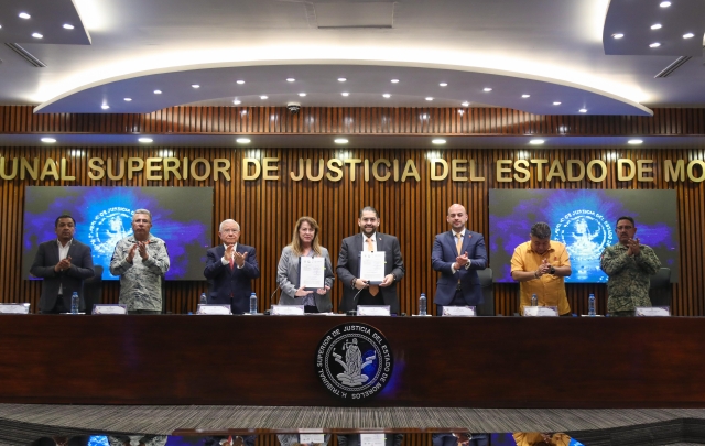 Coordinan esfuerzos Ejecutivo y Judicial para garantizar acceso a la justicia y al estado de derecho