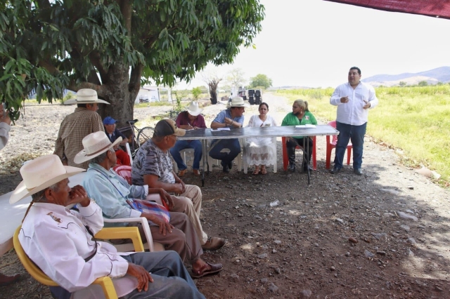 Brinda Sedagro atención a necesidades de productores de maíz y sorgo de Temixco y Tepalcingo