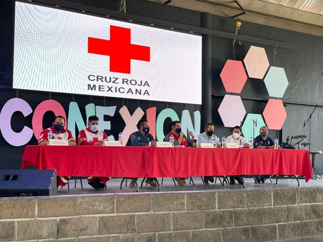 Reconoce delegación de Cruz Roja Mexicana a socorristas de Morelos