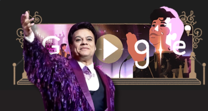 Google celebra al artista mexicano Juan Gabriel con el doodle de hoy 15 de julio