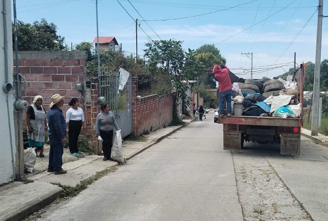 Refuerzan acciones en Hueyapan contra el dengue