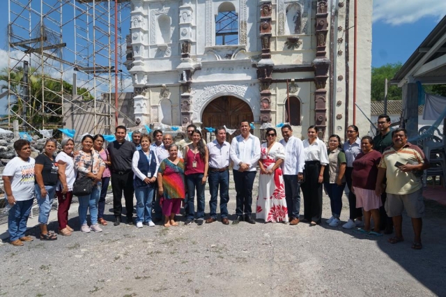 Tras dar prioridad a viviendas, reinician JAFB e INAH trabajos de reconstrucción del patrimonio cultural de Jojutla