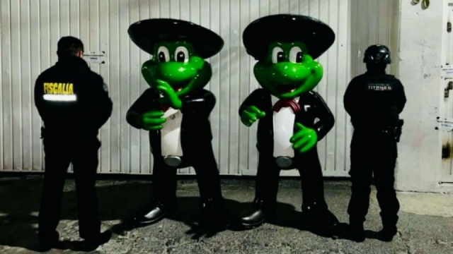 Encuentran en Nezahualcóyotl ranas del &#039;Señor Frog&#039;s&#039; robadas en Acapulco