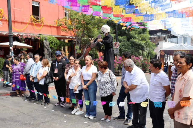 Inaugura STyC corredor turístico Miquixtli en el centro de Cuernavaca
