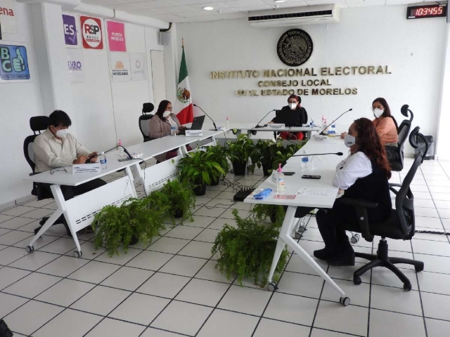 Autoridades del INE Morelos dieron a conocer los pormenores de la consulta del primero de agosto. 