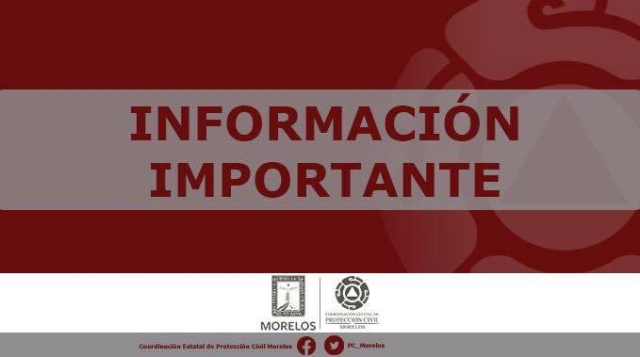 Tras sismo registrado en Guerrero, Protección civil realiza monitoreo en Morelos