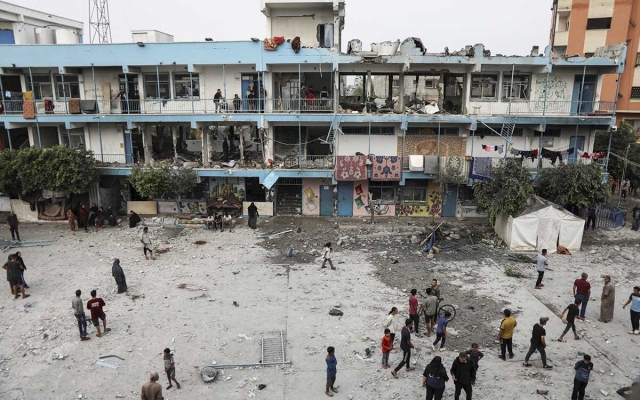 &#039;Otro día horrible en Gaza&#039;: UNRWA condena bombardeo de Israel en una de sus escuelas