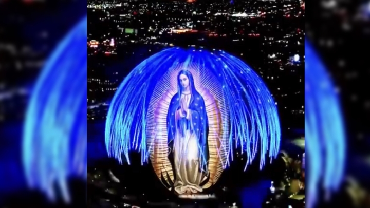 ¿Fue real la imagen de la Virgen de Guadalupe en la esfera de Las Vegas? Esto sabemos