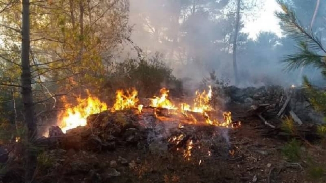 Continúa combate a incendio en Tetelpa