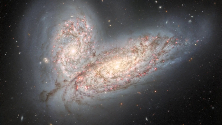 Imagen ilustrativa de galaxias.