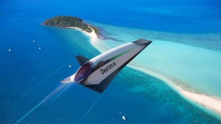 El avión hipersónico ecológico que planea batir récords de horas de vuelo