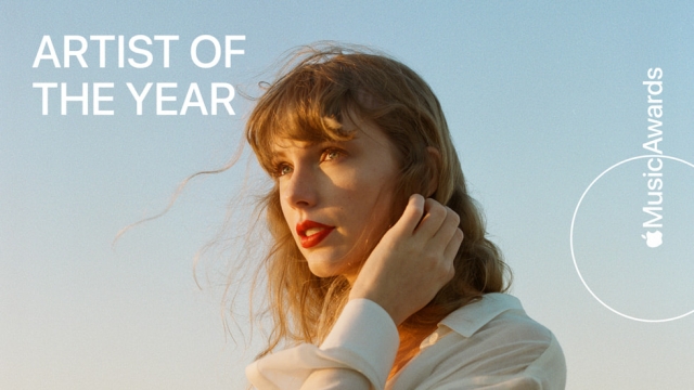 Éxito tras éxito: Taylor Swift brilla como artista del año en Apple Music