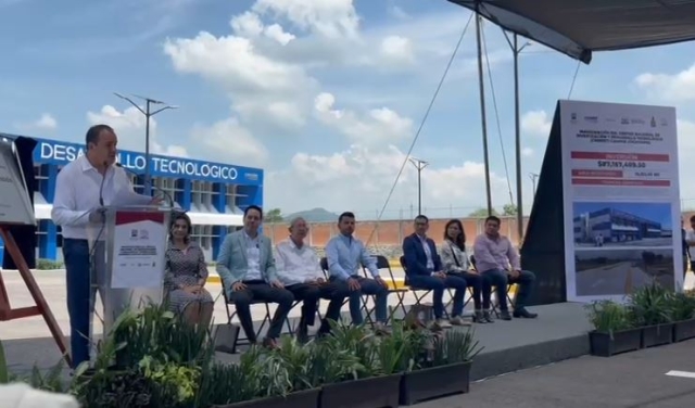 Inaugura gobernador el Centro Nacional de Investigación y Desarrollo Tecnológico, campus Xochitepec