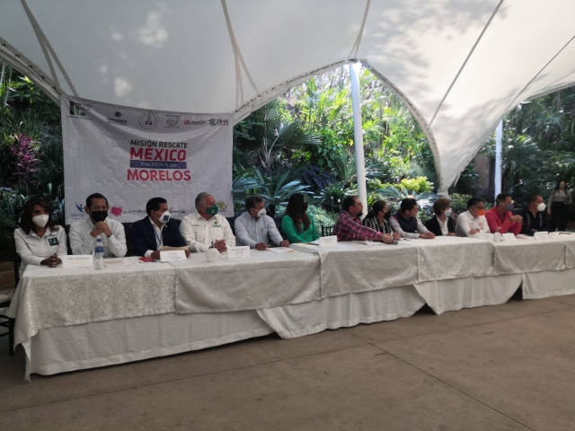 Firman ocho candidatos a edil capitalino compromisos con Misión Rescate México-Morelos