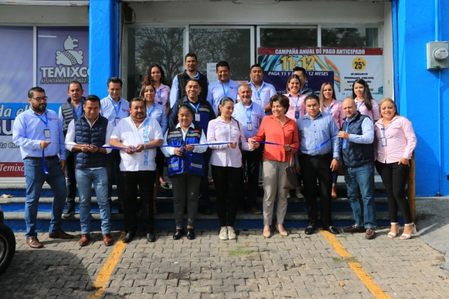 Inauguran oficinas del Sistema de Agua Potable en Temixco