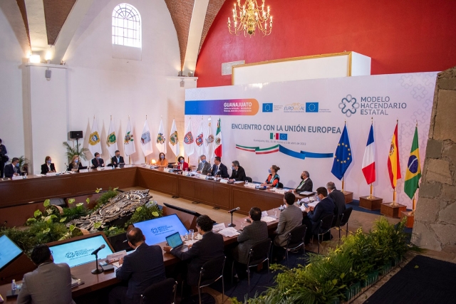 Participa Secretaría de Hacienda en encuentro con la Unión Europea celebrado en Guanajuato