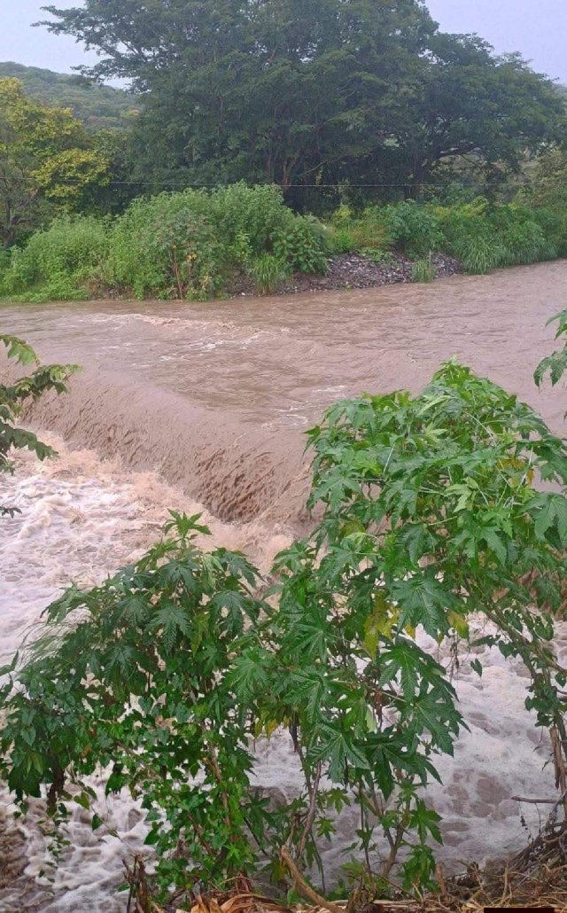 Mazatepec, en alerta por creciente de los ríos Tembembe y Chalma