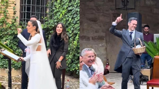 Novia interrumpe su boda con una inesperada sorpresa y el video se vuelve viral