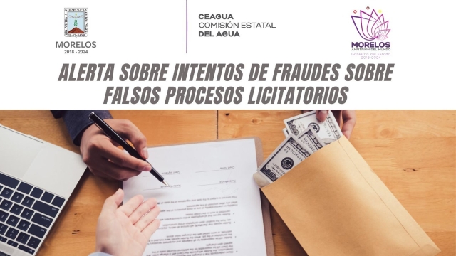 Advierte Ceagua sobre intentos de fraude en procesos licitatorios