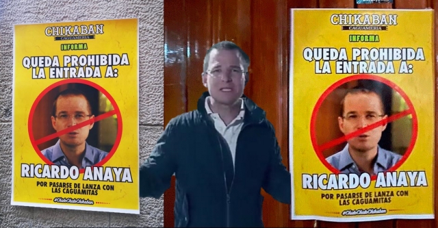 Bar prohíbe la entrada a Ricardo Anaya