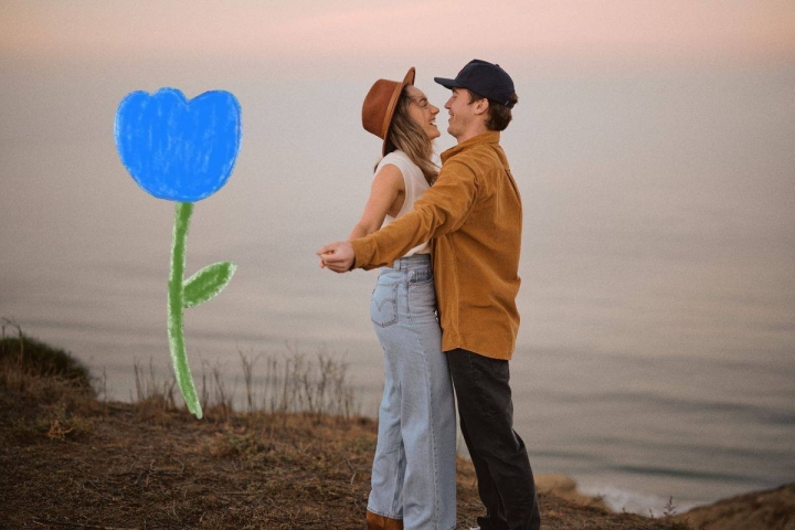 Flores azules: el regalo perfecto para el Día del Novio