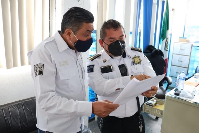Supervisa Asuntos Internos de SSP Cuernavaca trabajo del personal operativo