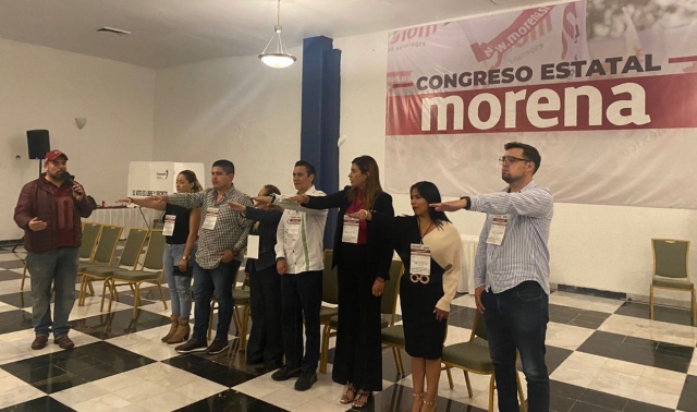 Efectúan consejo estatal de Morena; Ulises Bravo resultó electo como dirigente en Morelos