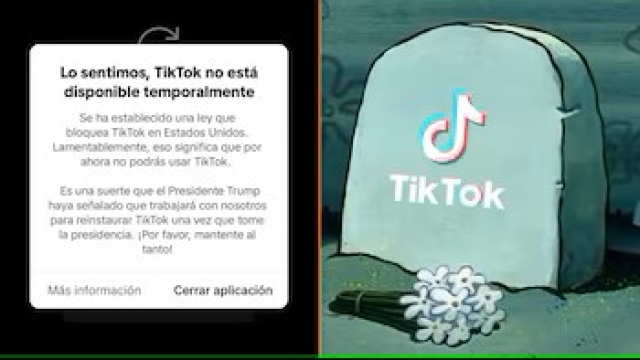 Los mejores MEMES sobre el cierre temporal de TikTok en Estados Unidos