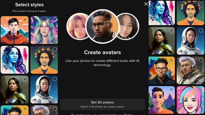 TikTok creará avatares con Inteligencia Artificial a partir de tus selfies
