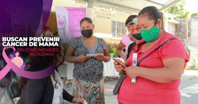 Mujeres de Valle de Morelos recibieron una plática informativa para conocer acerca del padecimiento.