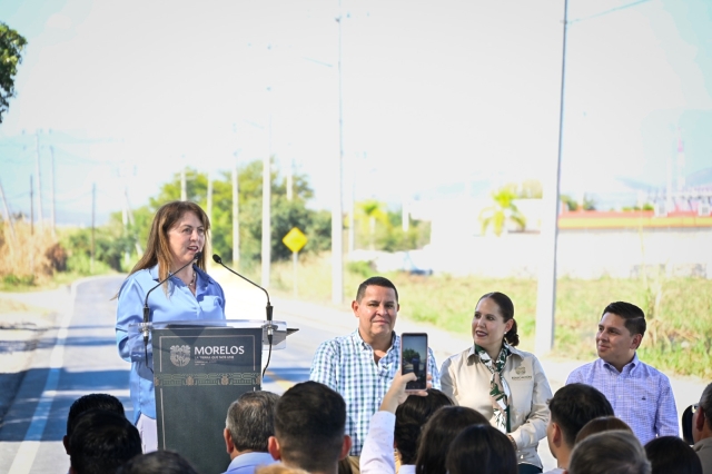 Inaugura Margarita González Saravia rehabilitación del primer tramo del circuito carretero &#039;Tierra y Libertad&#039;