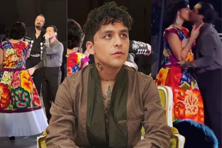 Christian Nodal reaparece con Los Aguilar tras polémica entrevista