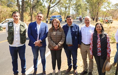 Mejora Gobierno de Morelos conectividad en la zona de los Altos con rehabilitación de carretera