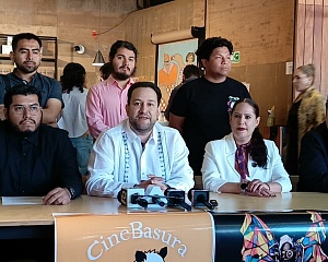 Lanzan proyecto de cine juvenil 'Cine Basura'