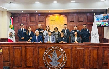 Capacita Instituto de la Defensoría Pública del Estado de Morelos a autoridades de Panamá en justicia terapéutica