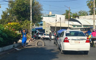 #AlertaVial Rejilla pluvial dañada en circuito ALM